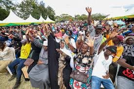 Hon. Benson Muema Mp Makueni 2027 in a Campaign Rally